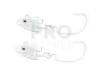 Westin Magic Minnow Weedless Jig Spare Head 9g For Body 8cm Silver #1 2pcs