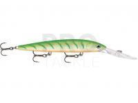 Lure Rapala Down Deep Husky Jerk 14cm 23g - Green Tiger UV