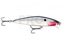 Hard Lure Rapala Flat Rap 8cm 7g - Chrome (CH)