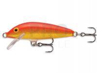 Hard Lure Rapala Original Floater 3cm 2g - Gold Fluorescent Red