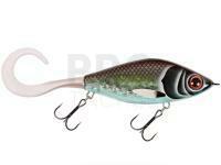 Hard lure Strike Pro Guppie Jr 11cm 70g - Midnight Shiner - Pearl White