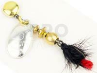 Spinner Mepps Aglia Mouche Silver / Black #00 1.5g