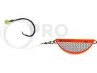 Halibut Anti Twist Rig Circle Hook 450g - Orange Flash