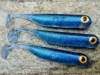 Soft Baits Great Fish GF1 49mm 1g - no scent -  blue pearl