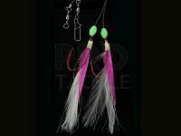 Dega Ocean-Rig with fringe eads and 2 side-arms - Pink