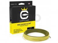 Fly line Cortland Pike Musky Float Olive / Pale Yellow 100ft WF10F 380 grains