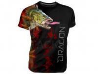 Breathable T-shirt Dragon - perch black XL