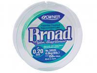 Monofilament Owner Broad Green 150m 0.12mm