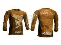 Jaxon Long Sleeve T-Shirt trout - brown XXL