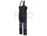 Trousers Savage Gear WP Performance Bib&Brace Black Grey - XL