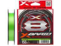 Braided Line YGK X-Braid Braid Cord X8 150m - #1.0/0.165mm 20lb/9.1kg