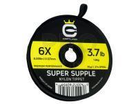 Cortland Super Supple Nylon Tippet Clear 30yds 27m 6X - 3.7 LB