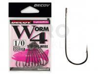 Hooks Decoy Strong Wire Worm4 - #1/0