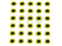 Adhesive Eyes 2mm Yellow Black