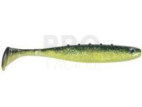 Soft baits Dragon AGGRESSOR PRO 10cm - chartreuse/black/silver glitter