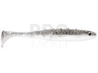 Soft baits Dragon AGGRESSOR PRO 10cm - white/clear/black glitter