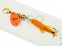 Spinner Mepps Aglia Mini Saumon #0 3g - orange