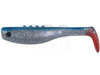 Soft baits Dragon Bandit 6cm  CLEAR/BLUE  red tail silver glitter
