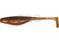 Soft baits Dragon Belly Fish Pro  5cm - Carrot/Mot.Oil - Red/Black glitter