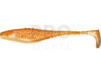 Soft baits Dragon Belly Fish Pro  5cm - Pearl /Clear - Silver/Orange glitter