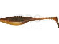Soft baits Dragon Belly Fish Pro  5cm - Yellow Fluo/Mot.Oil - Black glitter