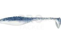 Soft baits Dragon Belly Fish Pro  6cm -  White /Clear - Blue glitter