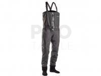 Chest wader Wader Guideline HD Sonic Zip Wader Graphite/Charcoal - XXL