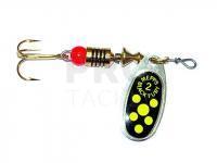 Spinner Mepps Black Fury Silver / Chart dots - #2 | 4.50g