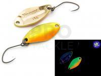 Trout Spoon Nories Masukuroto Weeper 1.5g 23mm - #044 (Gold-Orange / Gold)