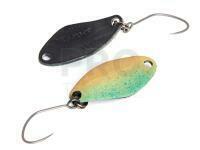 Trout Spoon Nories Masukuroto Weeper 1.5g 23mm - #072 (Light Brown‑Mint / Black)