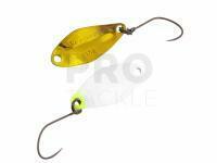 Trout Spoon Nories Masukuroto Weeper 1.5g 23mm - #097 (White Chart / Gold)