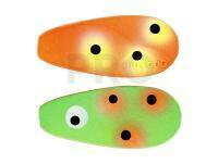 Spoon OGP Bulldog Inline P&T 2.7cm 4g - Green/Orange Clown