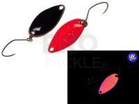 Trout Spoon Nories Masukuroto Sofia 1.2g 22mm - #039 (Pink Glow / Black)