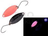 Trout Spoon Nories Masukuroto Tulle 1.4g 24mm - #039 (Pink Glow / Black)