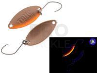 Trout Spoon Nories Masukuroto Tulle 1.8g 27mm - #027 (Brown / Orange)