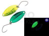 Trout Spoon Nories Masukuroto Tulle 1.8g 27mm - #091 (Chartreuse Green)