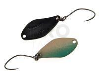 Trout Spoon Nories Masukuroto Weeper 0.9g 20mm - #072 (HellB-Mint / Black)