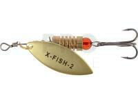 Spinner X-Fish Rampage #2 7g - Gold