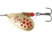 Spinner X-Fish Spike #3 5.5g - Gold RD