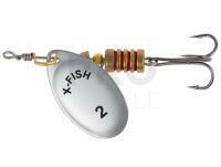 Spinner X-Fish Stark #2 4.5g - Silver