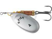 Spinner X-Fish Stark #4 9.5g - Silver