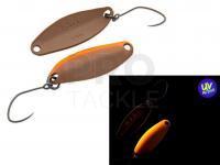 Trout Spoon Nories Masukuroto 2.0g - #027 (Brown / Orange) UV