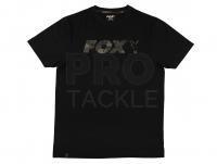 Fox Black Camo Chest Print T-Shirt - XXL