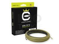 Fly line Cortland Streamer Sink Tip 10 Black/Olive WF8S/F