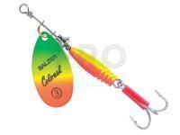 Spinner Balzer Colonel Classic Fluo 3g - Red-Yellow-Green