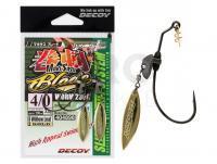 Hooks Decoy Makisasu Blade Worm 230 NS Black Gold #1/0-2.5g