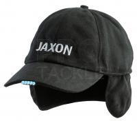 Cap with the torch - warmer to cover the ears - Black