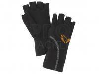 Gloves Savage Gear Wind Pro Half Finger Glove Black - L