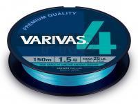 Braid Line Varivas PE 4 Water Blue Edition 150m #0.6 10lb