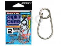 Snaps Decoy Split Snap SN-13 Silver - #2 | 30lb